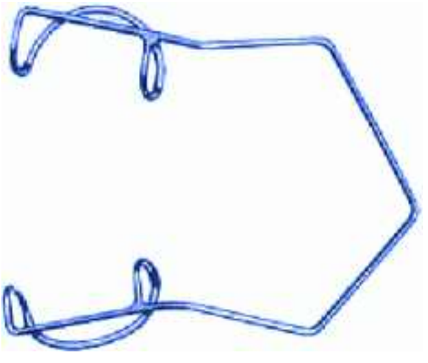Round Open Blades Eye Speculum
